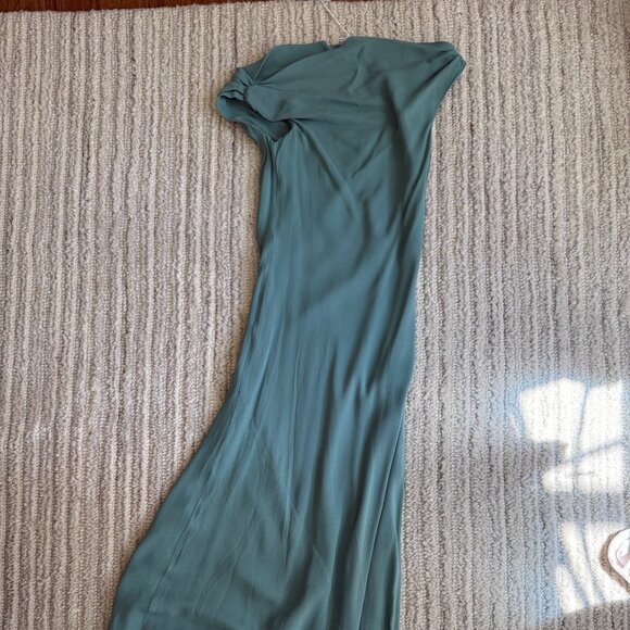 Reformation Costanza Dress in Verdigris NWT Size XS - Picture 5 of 6